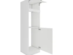 OPTIFIT Oslo214 Küchen-Geräteumbauschrank 60 cm Feinstruktur Weiß