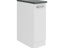 OPTIFIT Oslo214 Küchen-Unterschrank 30 cm Feinstruktur Weiß