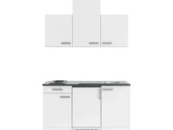 OPTIFIT Oslo214 Miniküche 150 cm Weiß