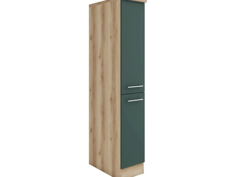 OPTIFIT Savona405 Küchen-Apothekerschrank 30 cm Steingrün