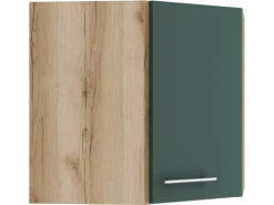 OPTIFIT Savona405 Küchen-Eckoberschrank 60 x 60 cm Steingrün
