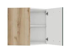 OPTIFIT Savona405 Küchen-Eckoberschrank 60 x 60 cm Steingrün