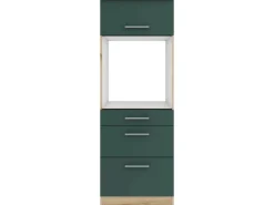 OPTIFIT Savona405 Küchen-Geräteumbauschrank 60 cm Steingrün