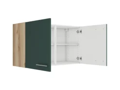 OPTIFIT Savona405 Küchen-Oberschrank 100 cm Steingrün