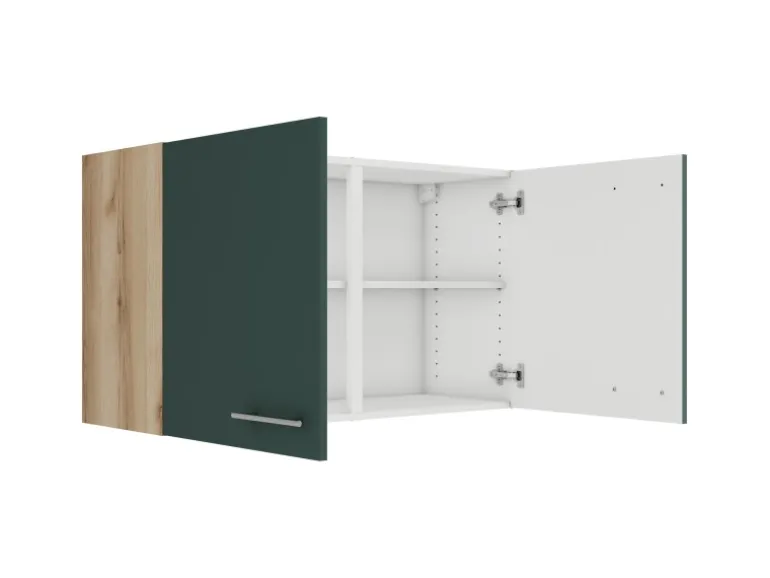 OPTIFIT Savona405 Küchen-Oberschrank 100 cm Steingrün