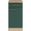 OPTIFIT Savona405 Küchen-Unterschrank 40 cm Steingrün