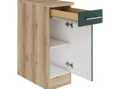 OPTIFIT Savona405 Küchen-Unterschrank 30 cm Steingrün