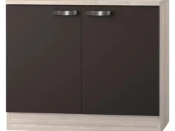 Optifit Spülenschrank inkl. Arbeitsplatte ohne Einbauspüle Optikult Faro 100cm