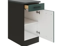 OPTIFIT Verona405 Küchen-Unterschrank 40 cm Steingrün