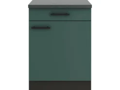 OPTIFIT Verona405 Küchen-Unterschrank 60 cm Steingrün