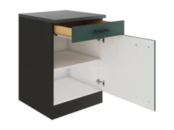 OPTIFIT Verona405 Küchen-Unterschrank 60 cm Steingrün