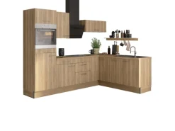 Optifit Winkelküche Optikoncept Erik 270 cm Wildeiche Nachb.