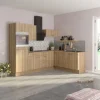 Optifit Winkelküche Optikoncept Erik ohne E-Geräte 270 cm Wildeiche Nachb.