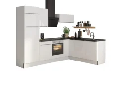 Optifit Winkelküche Optikoncept Arvid 270 cm Weiß
