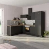 Optifit Winkelküche Optikoncept Ingvar 270 cm Anthrazit