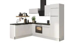 Optifit Winkelküche Optikoncept Arvid 270 cm Weiß
