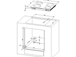 Optifit Winkelküche Optikoncept Arvid 270 cm Weiß
