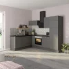 Optifit Winkelküche Optikoncept Mats ohne E-Geräte 270 cm Basaltgrau