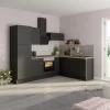 Optifit Winkelküche Optikoncept Ingvar 270 cm Anthrazit