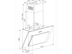 Optifit Winkelküche Optikoncept Ingvar 270 cm Anthrazit