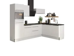 Optifit Winkelküche Optikoncept Arvid 270 cm Weiß