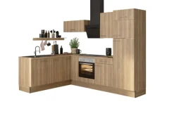 Optifit Winkelküche Optikoncept Erik 270 cm Wildeiche Nachb.