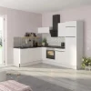 Optifit Winkelküche Optikoncept Arvid ohne E-Geräte 270 cm Weiß