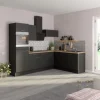 Optifit Winkelküche Optikoncept Ingvar 270 cm Anthrazit