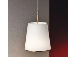 Orion Leuchten Hängeleuchte Konus 20 cm Messing Gold 1 x E27