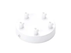 Orion Lightstyle Deckenbaldachin 5 Auslässe Weiß Ø 120 mm