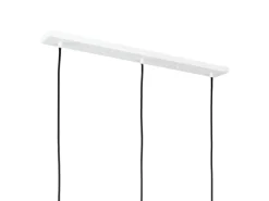 Orion Lightstyle Deckenbaldachin 3 Auslässe Weiß 70 cm x 8 cm