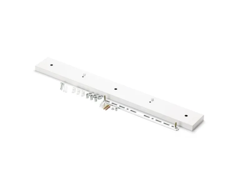 Orion Lightstyle Deckenbaldachin 3 Auslässe Weiß 70 cm x 8 cm