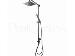 PaulGurkes Aufputz Regendusche Duschsystem eckig 20cm