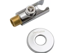 PaulGurkes Duschsystem rund Unterputzset mit Handbrause Kopfbrause ohne Armatur