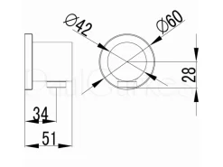 PaulGurkes Nostalgie Dusch Set Unterputz Regendusche Retro