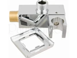 PaulGurkes Regendusche 30cm unterputz mit Wandarm Komplett Set Messing