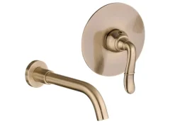 PaulGurkes Waschtischarmatur Bronze Unterputz Retro Antik