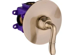 PaulGurkes Waschtischarmatur Bronze Unterputz Retro Antik