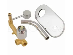 PaulGurkes Waschtischbatterie Waschtischarmatur Mischer Waschtisch-Wandbatterie