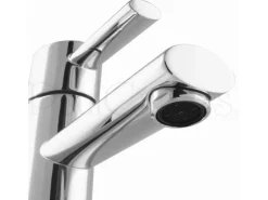 PaulGurkes Wasserhahn Einhandmischer oval Waschbeckenarmatur Mischbatterie