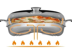 Petromax Backblech für Camping Backofen Edelstahl