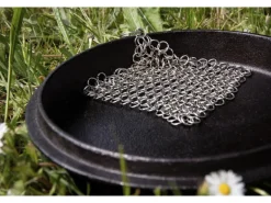 Petromax Dutch Oven Set FT9-T-Scrub Schwarz mit planem Boden 7,5 l Ø 23,9 cm