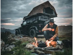 Petromax Dutch Oven Set FT9-T-Scrub Schwarz mit planem Boden 7,5 l Ø 23,9 cm