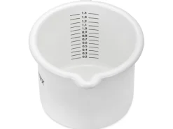 Petromax Emaille Milchtopf Weiß 1,4 L