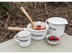 Petromax Emaille Milchtopf Weiß 1,4 L