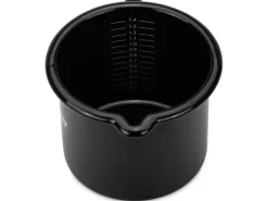 Petromax Emaille Milchtopf Schwarz 1,4 l