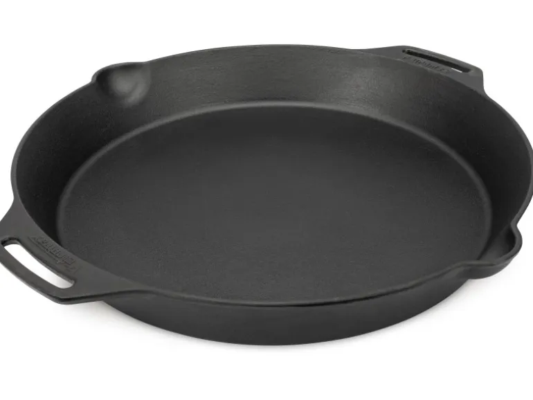 Petromax Feuerpfanne FP50H-T Schwarz mit 2 Henkeln Gusseisen Ø 50 cm