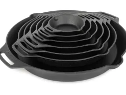 Petromax Feuerpfanne FP50H-T Schwarz mit 2 Henkeln Gusseisen Ø 50 cm