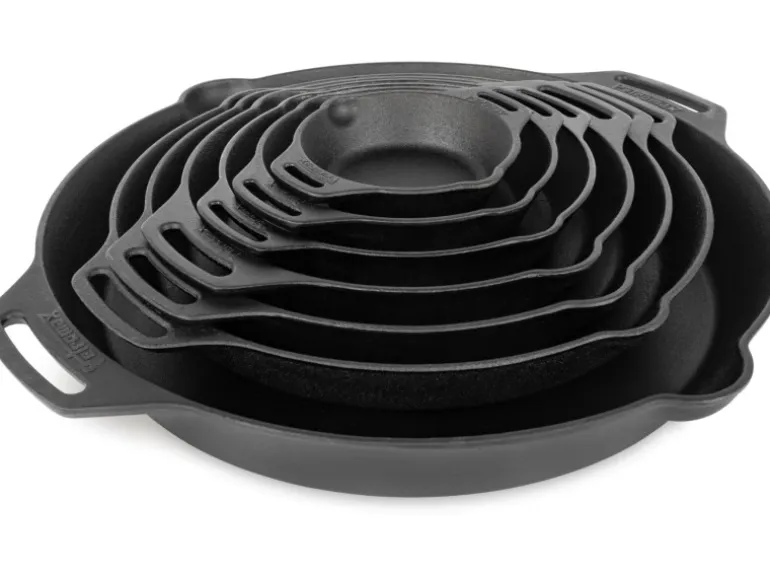 Petromax Feuerpfanne FP50H-T Schwarz mit 2 Henkeln Gusseisen Ø 50 cm