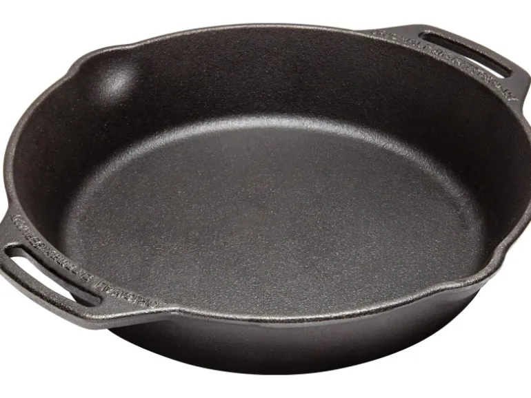 Petromax Feuerpfanne FP25H-T Schwarz mit 2 Henkeln Gusseisen Ø 25 cm